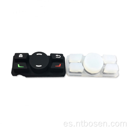 Botones de goma conductor personalizados Capas de teclado de teclado de silicona PBT